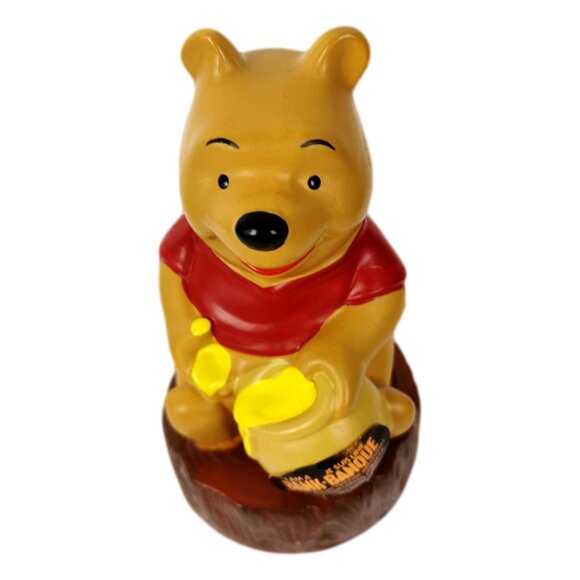 Winnie the Pooh Piggy Bank Sears Bank Disney Hong Kong 1970s Vintage New - Picture 1 of 9